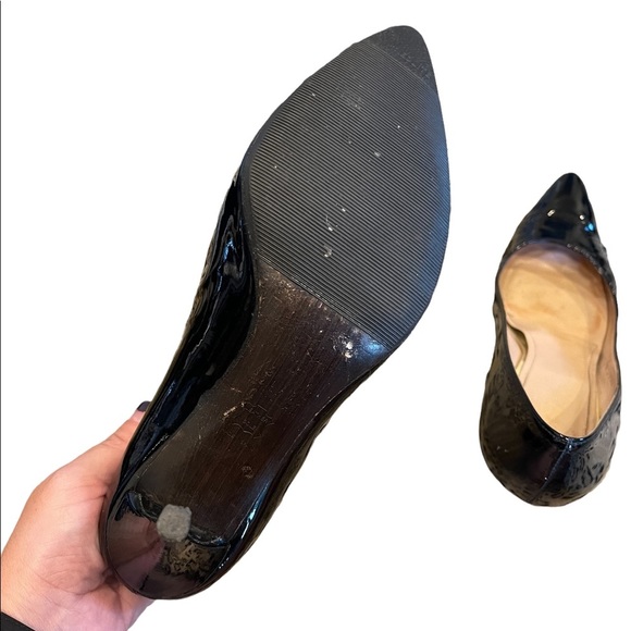 STUART WEITZMAN Black patent pumps Size 8 - Picture 7 of 10